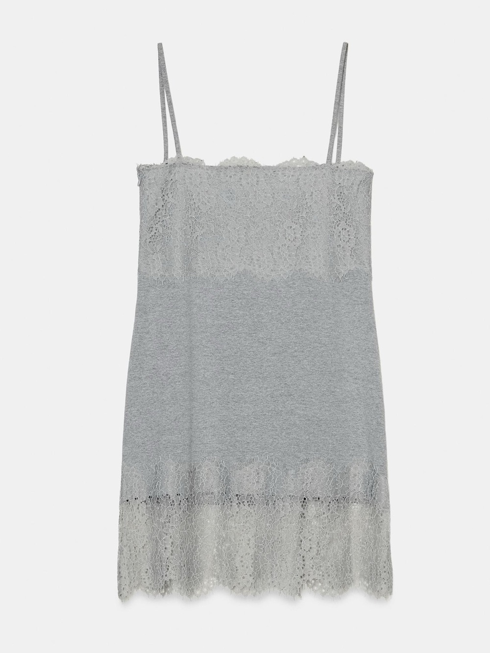 Zara Sheer Lace Mini Dress